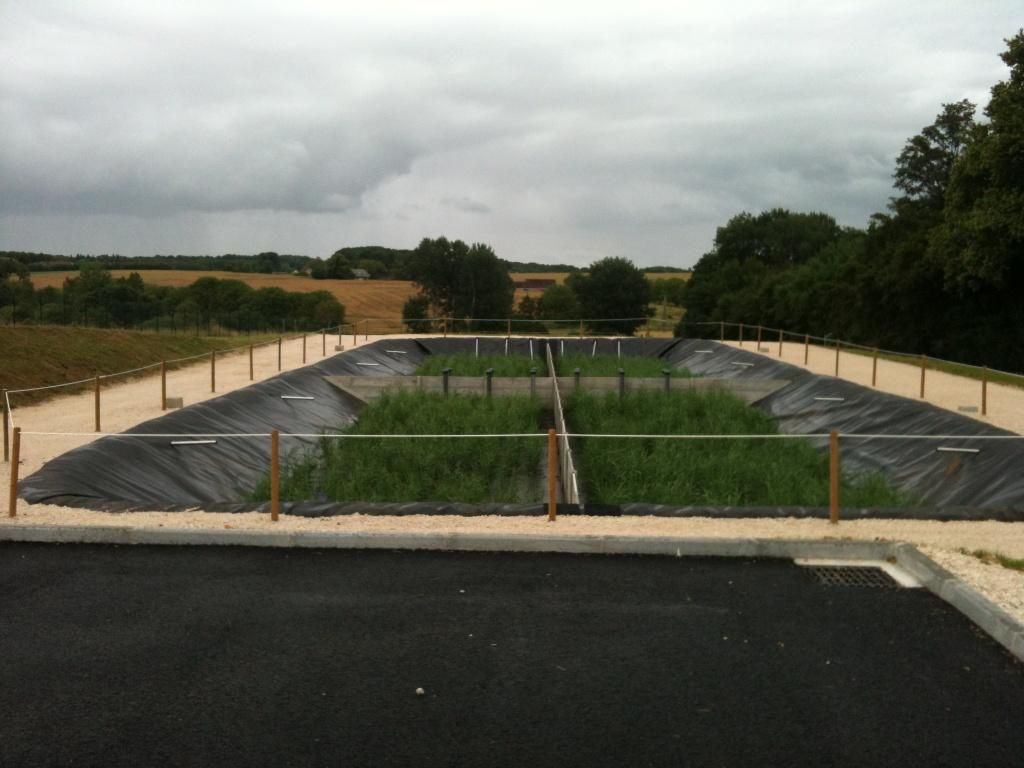 Installation Traitement d'eaux usées Infrastructures Concept