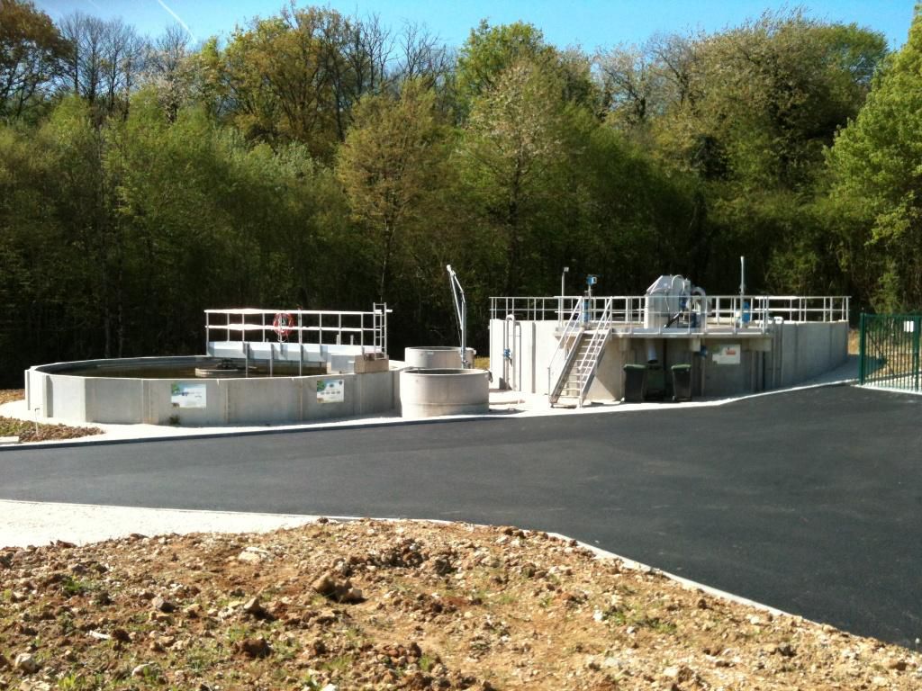 Installation Traitement d'eaux usées Infrastructures Concept