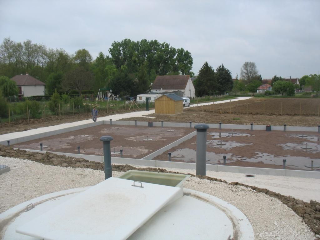 Installation Traitement d'eaux usées Infrastructures Concept